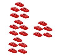 ibasenice 4 Set Di Puntine Di Ricambio Per Giradischi in Alluminio E Plastica Robuste E Precise 5 Pezzi*4