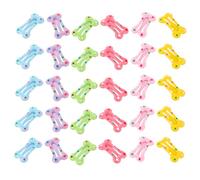 ibasenice 40pezzi Mini Fermagli per Capelli Forma di Osso da Cartone Animato per Bambine Colori Caramella Pois per Capelli Fini Accessori per Feste e Uso Quotidiano