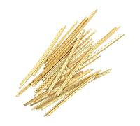 ibasenice 40pezzi Per Tastiera Per Chitarra Elettrica Sostituzioni Facili e Resistenti Accessori Per Chitarra e Elettrica Fret Wires