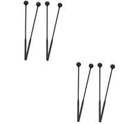 ibasenice 4paia of Xylophone Mallets Rubber for Percussion and Marimba Performance and Smooth Finish for Music Enthusiasts Beginners