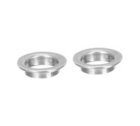 ibasenice 4pezzi Accessori Per Flauto Ottone Nichelato Copri Pad Per Flauto Parti Pratiche e Leggere Per Strumenti Musicali Per Condivisione e Utilizzo Duraturo