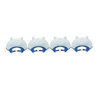 ibasenice 4pezzi Cappello Da Shampoo Per Ragazzo Ragazza Protezione Per Orecchie e Occhi Durante Bagno Facile Da Usare e Lavabile Design Divertente Per Bagno Senza Stress