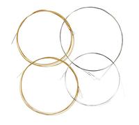 ibasenice 4pezzi Corde Per Mandolino Inossidabile Stringhe Sostituibili Per Strumenti Musicali Suono Cristallino e Ricco Di Armoniche Per Migliorare La Tua Musica