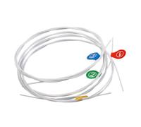 ibasenice 4pezzi Corde Per Ukulele Nylon c Sostituzione Per Strumenti Musicali Accessori Per Ukulele Timbratura e Volume Maggiore Compatibile Soprano e Concert