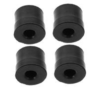 ibasenice 4pezzi Cuscinetto in Gomma Per Coulisse Del Trombone Kit Per Protezione Del Paraurti Riduce Assicura Stabilità Durante Esercitazioni Ed Esibizioni Nero