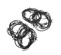 ibasenice 4pezzi Decorazioni Halloween Barbed Wire Recinzione Per Makeup e Costume Inquietante Per e Tematici