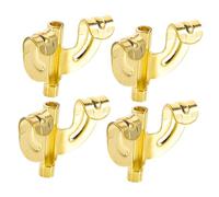 ibasenice 4pezzi Gancio Per Tamburo Gancio Per Artiglio Basso Per Artiglio Robusto Per Tamburo Per Batteria Accessorio Per Batteria