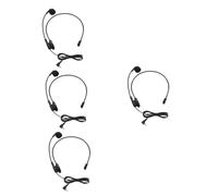 ibasenice 4pezzi Microfono Headset Per Insegnanti e Guide Turistiche Design Amplificazione Cristallina Per Conferenze e Lezioni Cavo