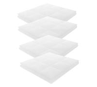 ibasenice 4pezzi Pannelli Acustici Spugna Per Insonorizzazione Per Stanze Studi Di Registrazione Ktv e Prove Design Minimalista Facile Installazione Eccellente Isolamento Acustico