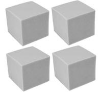 ibasenice 4pezzi Pannelli Fonoassorbenti Angolari Per Isolamento Acustico Blocchi Per Trattamento Sonoro Per Studi Musicali e Uffici Resistente Al