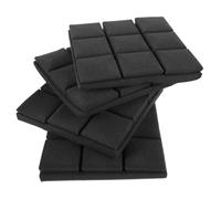 ibasenice 4pezzi Pannelli Fonoassorbenti Per Pareti Schiuma Acustica Riduzione Del Rumore Per Studi Di Registrazione Home Theater e Uffici