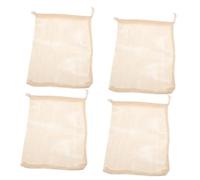 ibasenice 4pezzi Sacchetti Per Bollire Mare in Cotone Sacchetti Per Cucinare Mare Sacchetto Per Pentola Per