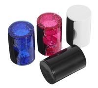 ibasenice 4pezzi Strumenti Musicali Percussione Per Dita Per Chitarra Ukulele Mandolino Banjo Anello Per Dita Accessori Musicali Per Ritmi Creativi Per Musicisti e Principianti