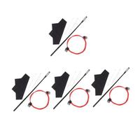 ibasenice 4sets Spazzole Per Pulizia Tromba Kit Completo Per Strumenti Fiato Con e Panno Utensili Di Manutenzione Sicuri e Resilienti Per Principianti e Appassionati