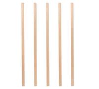 ibasenice 5 pezzi di battiscopa in legno per case delle bambole - modanatura in legno per case delle bambole in miniatura - striscia di confine per pareti di casette fai da te