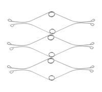 ibasenice 5 Pezzi Molle per Ventola di Scarico Bagno 1,4 X 15,6 Mm Molle Metalliche Resistenti Clip a Molla per Coperchio Ventilazione Aria Ricambio Parti Ventilatore Bagno