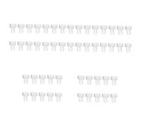 ibasenice 50 Pz Per Tiralatte Disconnettore a Becco D'anatra Tiralatte Con Valvola in Silicone Valvole a Becco D'anatra Al Seno Gel Di Silice Universale Bambino Valvola Triangolare