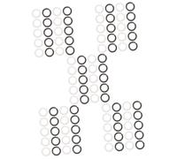 ibasenice 50paia of Guitar Tuner Washers for Precise Tuning Portable Spacer Accessories for Acoustic and Electric Guitars
