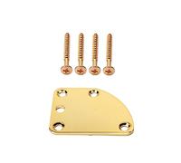 ibasenice 5fori Triangle Guitar Neck Plate Electric Bass Neck Connecting Board for Easy Installation and Enhanced Performance
