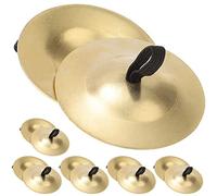 ibasenice 5paia Cembali Per Dita in Rame e Piccolo Strumento Musicale Per Ragazzo Ragazza Per Danza Del Ventre Feste Danzanti Feste Per Ragazzo Ragazza e Altre Occasioni Di Intrattenimento