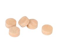 ibasenice 5pezzi Cork Pads Per Trombone Accessori Sostituzione Per Valvole Espulsione Facili Da Installare e Resistenti All Erosione Della Saliva Color Legno