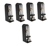 ibasenice 5pezzi Metronome Meccanico Per Pianoforte e Chitarra e Portatile Strumento Per Praticanti Di Musica Per Insegnanti e Allievi