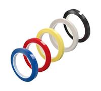 ibasenice 5pezzi Per Tastiera Adesivi Per Principianti Facile Installazione e Rimozione Residui Colori Per Apprendimento