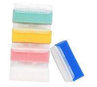 ibasenice 5pezzi Spazzola Massaggio Per Spugne Da Bagno Colorate Per Sviluppo Sensoriale e Relax Del Corpo Accessori Per Igiene Infantile Facile Da Portare Viaggio