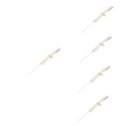 ibasenice 5pezzi Strumento Di Tuning Per Pianoforte Legno Mute Stick Per Accordatura Accessorio Pratico e Compatto Per Tuner Realizzato Legno Sicuro e Feltro Facile Da Installare e