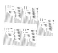 ibasenice 5sets Accessori Per Riparazione Soprano Saxophone Include Viti Filettate Viti Di Diverse e Ricambi Per Saxofono