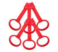 ibasenice 6 Pezzi Anelli Da Tirare Per Ragazzo Ragazza Supporto Per Camminare Assistente Per Stare in Piedi Strumento Per Allenare La Resistenza Delle Braccia Design Versatile Per Culla e Re