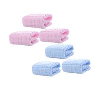 ibasenice 6 Pezzi Di Salviette Per Neonati Panni Morbidi in Mussola Per Neonati Panni Delicati in Mussola Per Il Viso Asciugamani in Cotone Per La Saliva