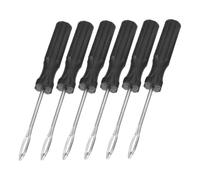 ibasenice 6 pezzi Kit Riparazione Pneumatici Heavy Duty Strumento Ripara Forature per Auto e Camion Plug Riutilizzabili per Riparazione Rapida Pneumatici Compatibile con Veicoli Vari