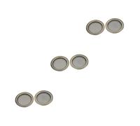 ibasenice 6 Pz Copertura in rete Duobaoqin Resonator chitarra Accessorio indispensabile chitarra copertura della buca per chitarra acustica accessori per la buca della chitarra rame