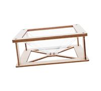 ibasenice 6 set Kit Proiettore Olografico DIY per Smartphone Display Mobile Hologram senza Occhiali Esperienza Scientifico per Presentazioni Interattive