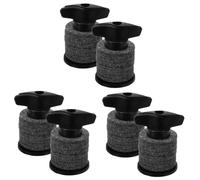 ibasenice 6 Set Supporto Per Piatti Set Parti Di Percussioni Base Flangia Maniche Per Piatti Maniche Per Piatti Per Tamburo Kit Per Batteria Professionale Accessori Per Tamburo Forniture