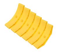 ibasenice 6 Supporti per Manubri Base Stabile Antiscivolo con Arrotondati per Palestra Manubri e Bilancieri e Resistente
