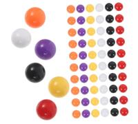 ibasenice 600 Solid Color Marbles Plastic Balls For Math Education Probability Learning Counting Toys And Game Accessories Classroom Supplies