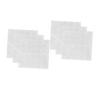 ibasenice 6fogli Flute Mouthpiece Pads Transparent Moon-shaped Cushions for Comfort Compatible with Various Flute Models for Musicians