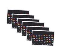 ibasenice 6fogli Stickers Per Scale Di Ukulele Professionali Da Facili Da Applicare e Rimuovere Per Principianti Chiare Immagini e Design Funzionale Per Apprendimento Efficiente