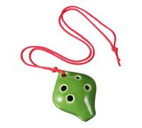 ibasenice 6foro Ocarina Ceramica Buche Con Laccetto e Spartito Strumento Musicale Per Principianti Facile Da Trasportare e Divertente Per Tutte Le Età