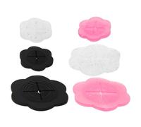 ibasenice 6pezzi Clip Elastica per Abiti in Silicone Riutilizzabile di Clip per Stringere la Vita e Modellare Outfit Adatto come Invisibile per Camicie Top e Vestiti
