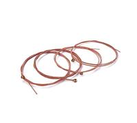 ibasenice 6pezzi Corde Per Chitarra Acustica in Lega Calibro Set Da Accessori Per Chitarra Adatte Blues Jazz e Musica Classica