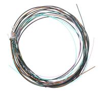 ibasenice 6pezzi Corde Per Chitarra Elettrica Metallo Da Colorati Per Strumenti Musicali Facili Da Installare Accessori Per Musicisti Tono Professionale e Suoni Straordinari