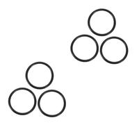 ibasenice 6pezzi Cuscinetti Gomma Per Ciotole Sonore Tibetane Design Elegante Resistente e Sicuro Per Decorazione e Utilizzo Religioso