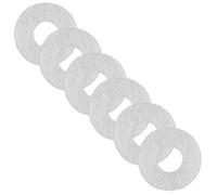 ibasenice 6pezzi Felt Washers for Instrument Key Repair Durable Cushions for Acoustic Quality and Performance Essential Diy Gaskets Musicians