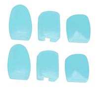 ibasenice 6pezzi Rialzi Per Chiavi Di Sassofono Silicone Coperture Per Chiavi Laterali Cuscini Per Laterali Per Sassofono