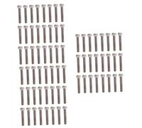 ibasenice 72pezzi Viti Di Montaggio Per Pickup Humbucker Per Chitarra Elettrica Accessori Argento Facile Installazione e