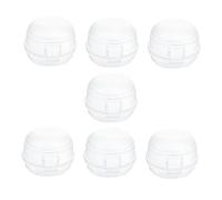 ibasenice 7pezzi Copri Manopole per Fornelli Gas Protettore Gas da Cucina Resistente Alte Temperature e Usura Facile da Aprire e Chiudere Adatto alla Maggior Parte dei Tipi di Forni