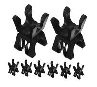 ibasenice 8 di Marcatore di Allenamento per Agilità - Clip Accessori Aste Segnaletiche Segnali Fibbie Clip Strumenti di Collegamento Connettore per Calcio Fibbia in Plastica